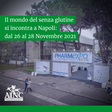 PharmaExpo: “il mondo del senza glutine si incontra a Napoli”