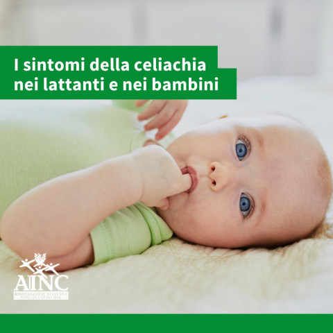 I sintomi della celiachia nei lattanti e nei bambini