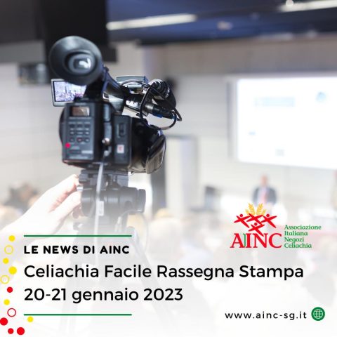 Celiachia Facile Rassegna Stampa 20-21 gennaio 2023