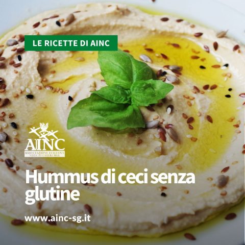 Le ricette senza glutine: Hummus di ceci