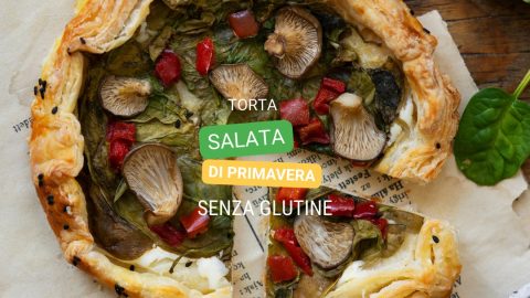 Torta salata primavera senza glutine