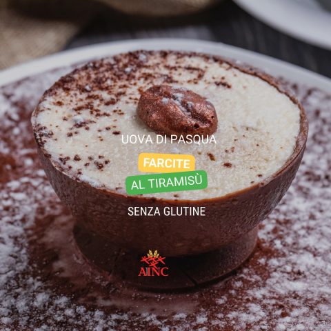 Uova di Pasqua farcite al tiramisù