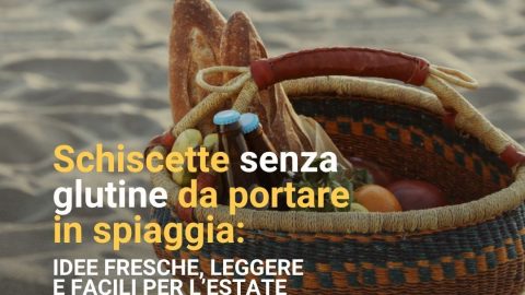 Schiscette senza glutine da portare in spiaggia