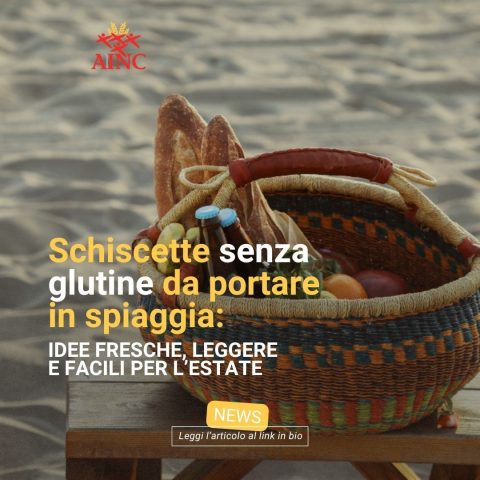 Schiscette senza glutine da portare in spiaggia