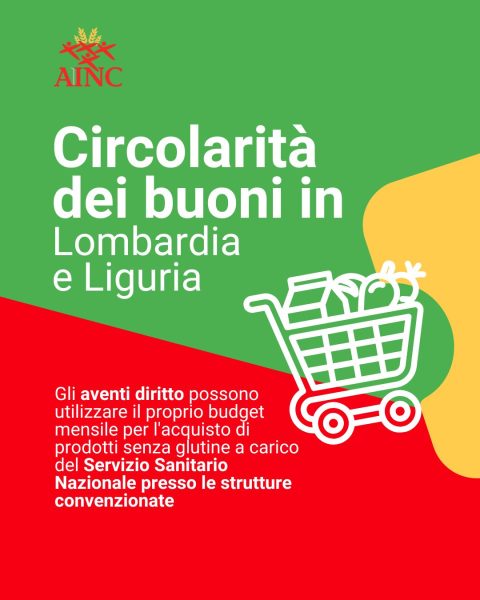 Circolarità dei buoni in Lombardia e Liguria