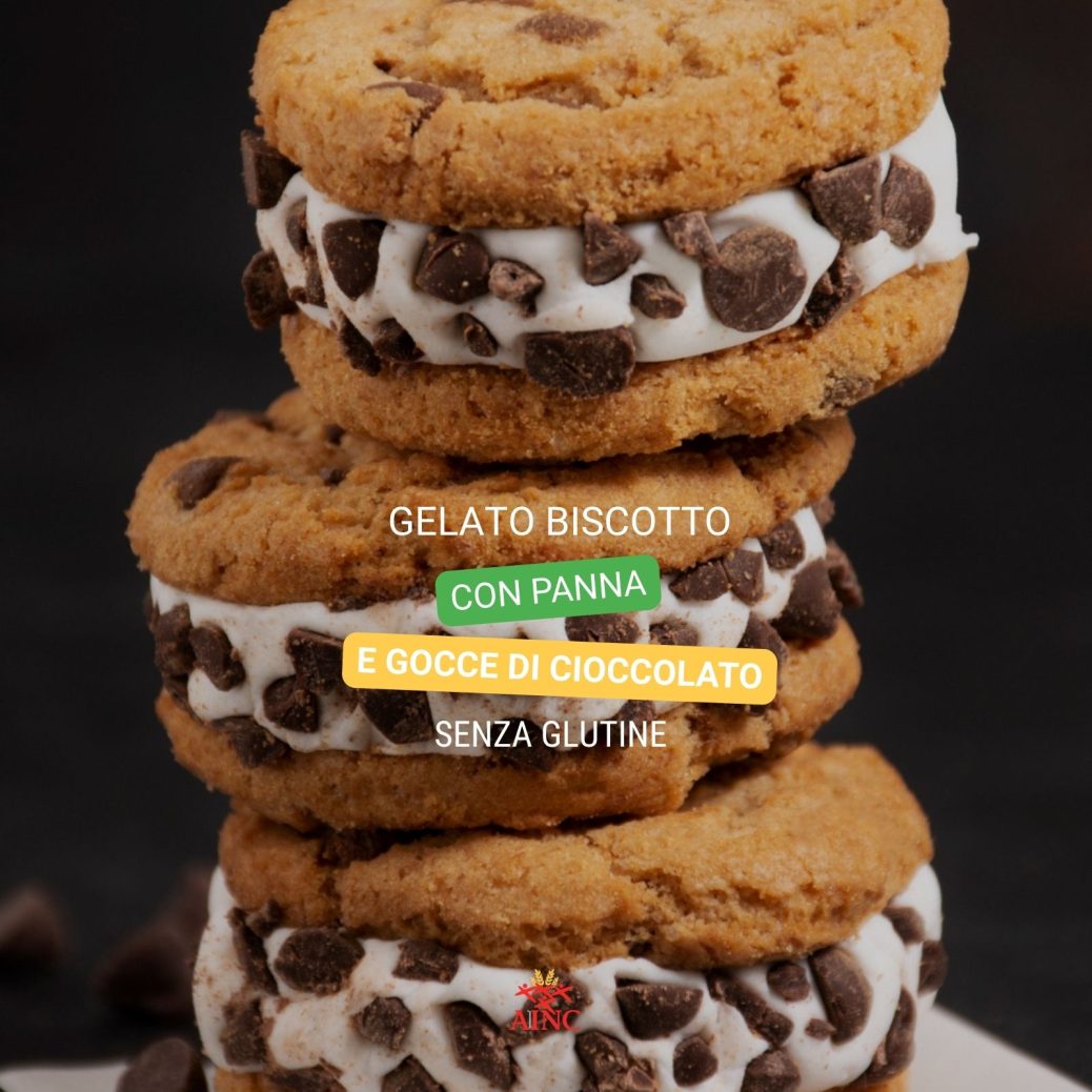 Gelato biscotto senza glutine
