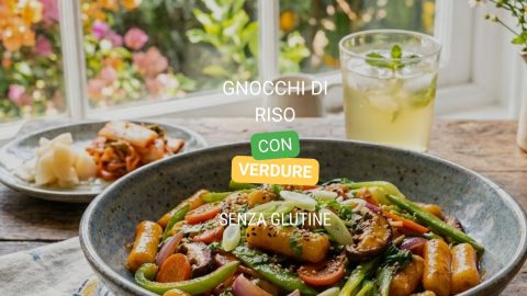 Gnocchi di riso con verdure