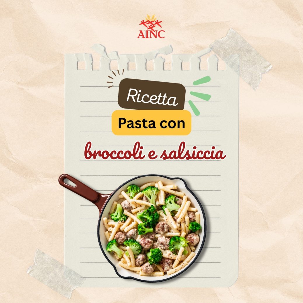 Pasta salsiccia e broccoli