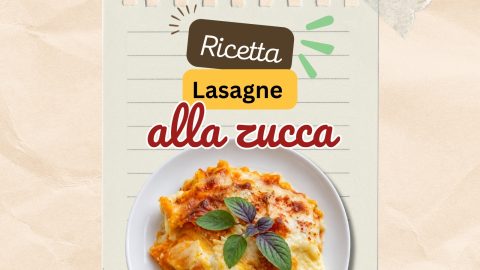 Lasagna di zucca senza glutine